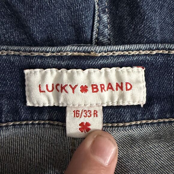 Lucky Brand Women's Size 16 Blue Sweet Mid-Rise Bootcut Denim Jeans - Picture 4 of 8